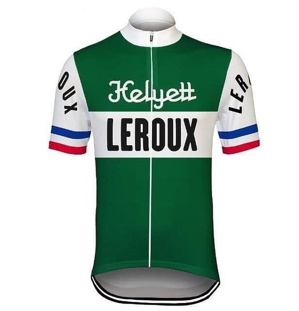 Retro Helyett Leroux Cycling Jersey