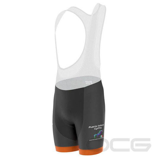 Men's Puerto Vallarta Cycling Mexico Gel Padded Cycling Bib