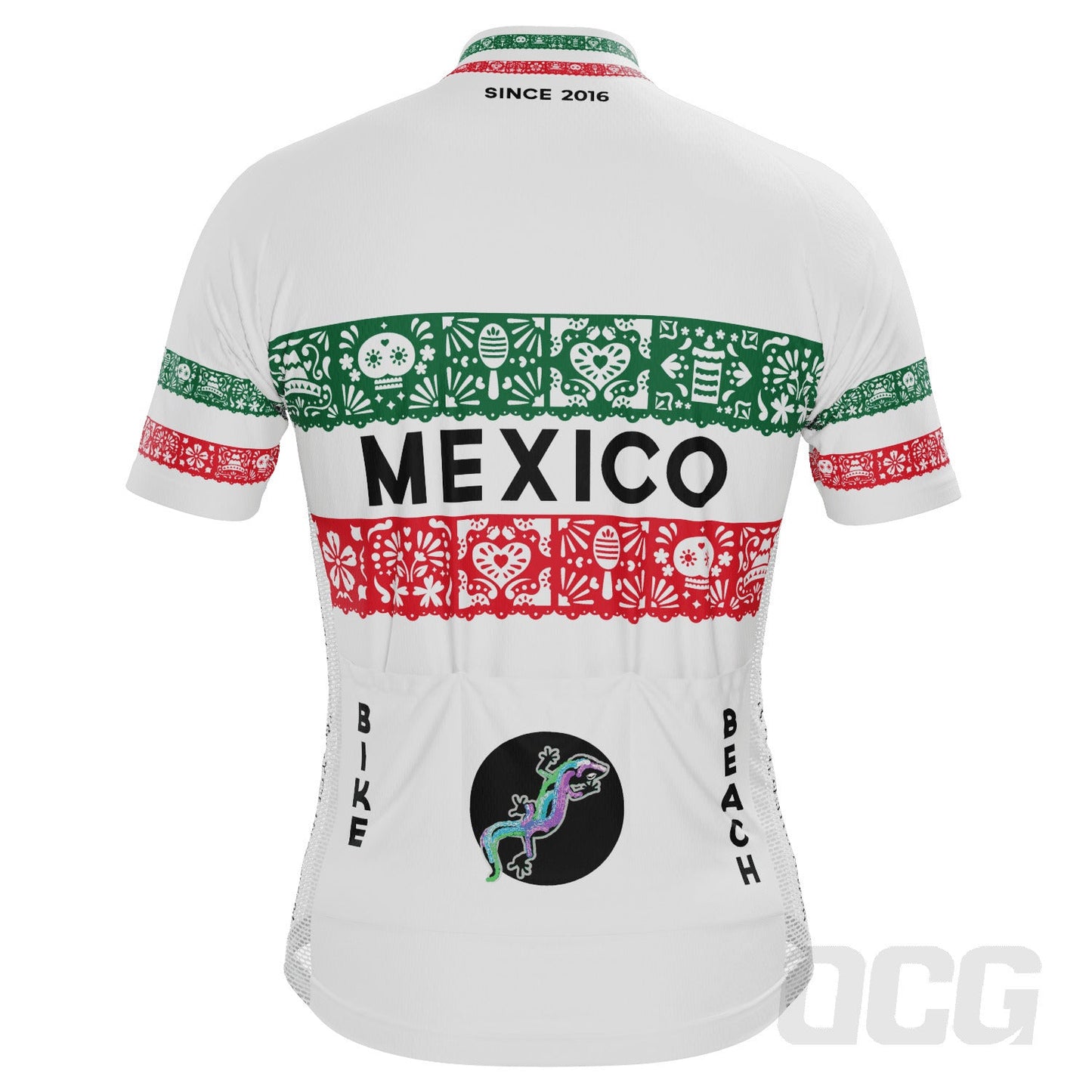 Men's Puerto Vallarta Cycling Mexico Short Sleeve Cycling Jersey