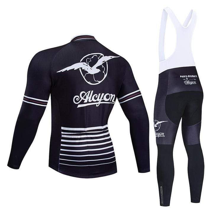 Retro Paris-Roubaix Men's Winter Cycling Kit