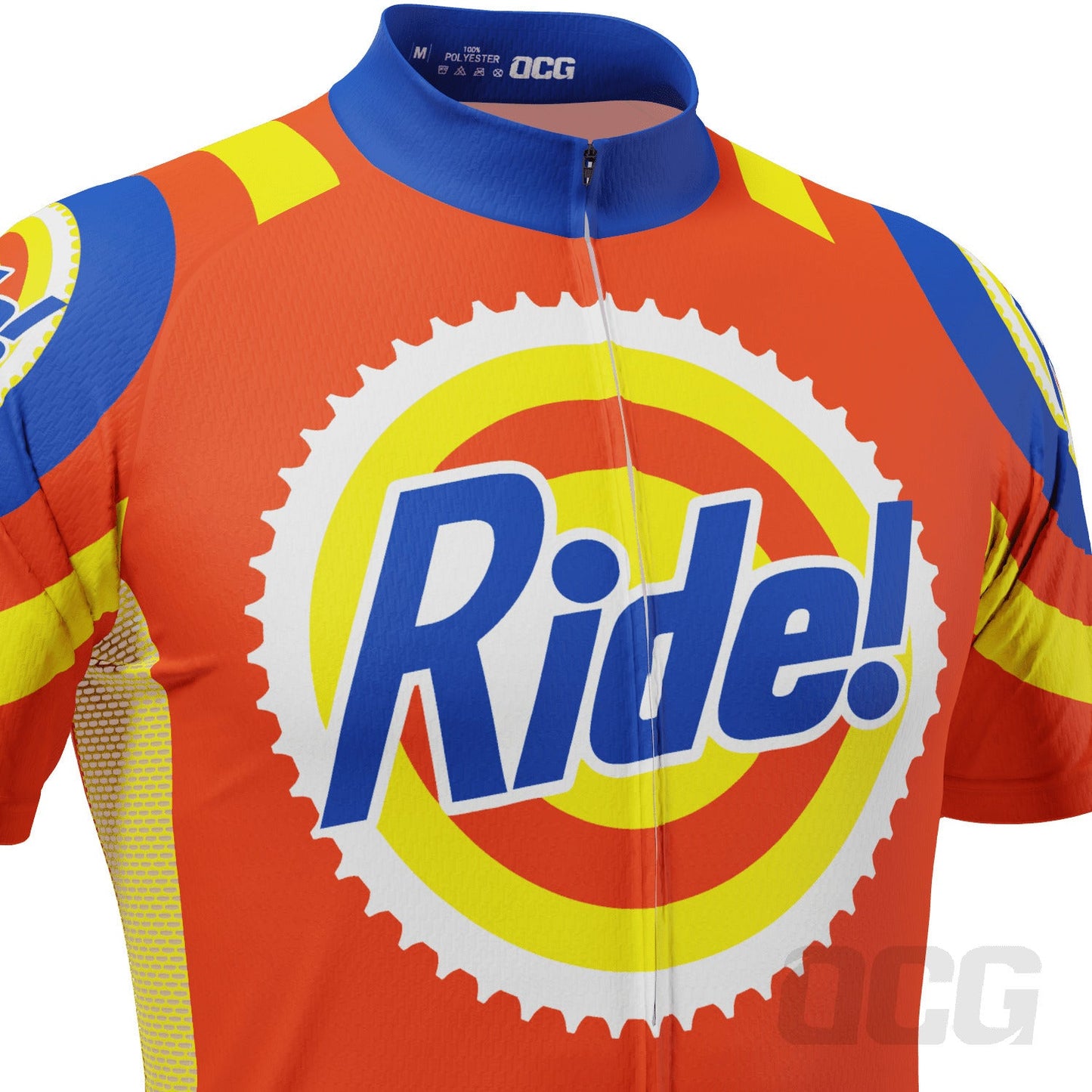 Men's Ride the Tide Short Sleeve Cycling Jersey
