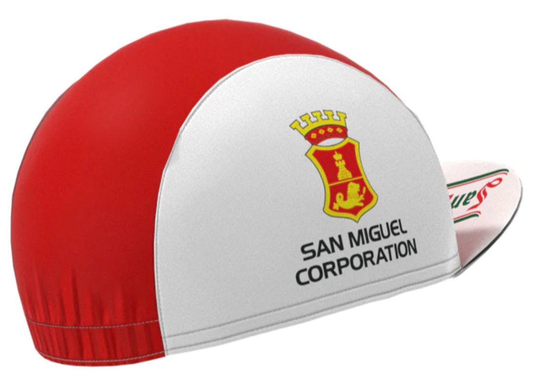 San Miguel Retro Cycling Cap
