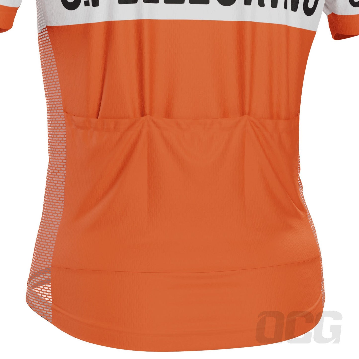 Men's Retro 1976 San Pellegrino Short Sleeve Cycling Jersey