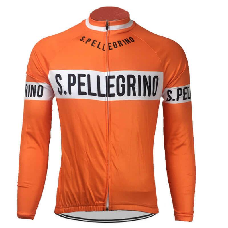 San Pellegrino Retro Long Sleeve Cycling Jersey