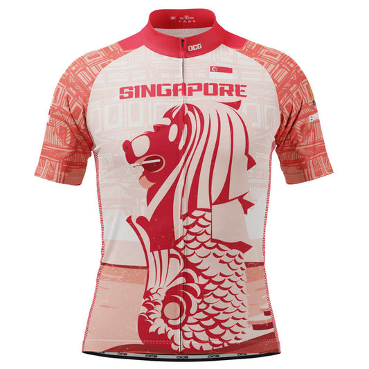 Men's Singapore Short Sleeve Cycling Jersey