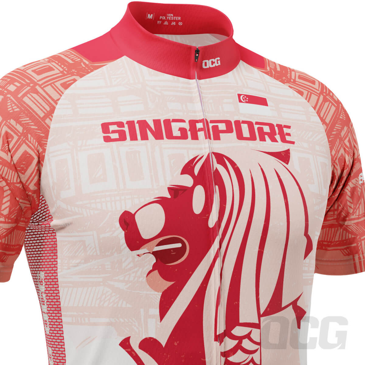Men's Singapore Short Sleeve Cycling Jersey