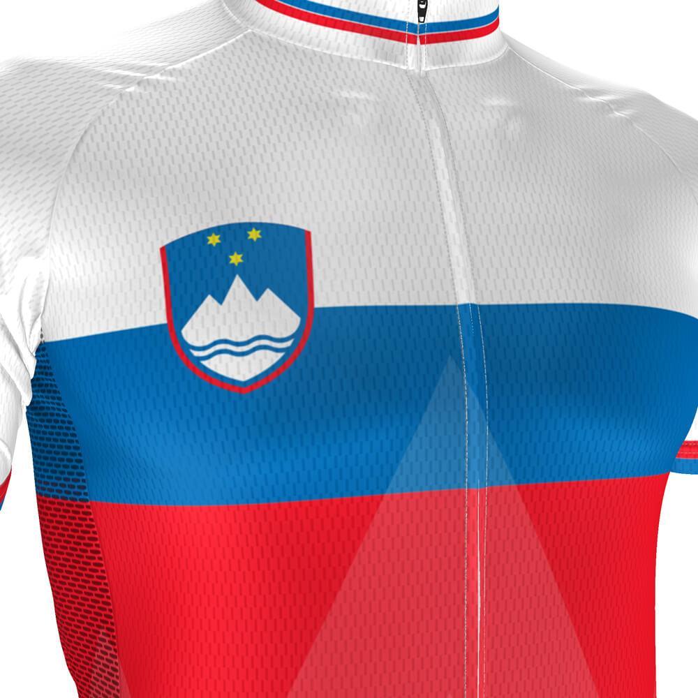 Men's Slovenia National Flag 2 Piece Cycling Kit