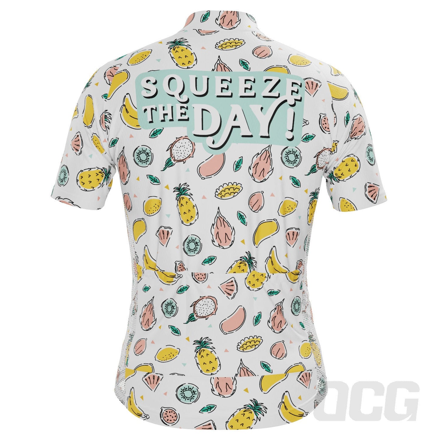 Men's Squeeze The Day Short Sleeve Cycling Jersey