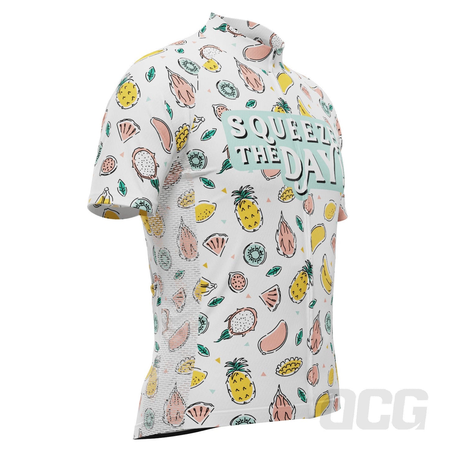 Men's Squeeze The Day Short Sleeve Cycling Jersey