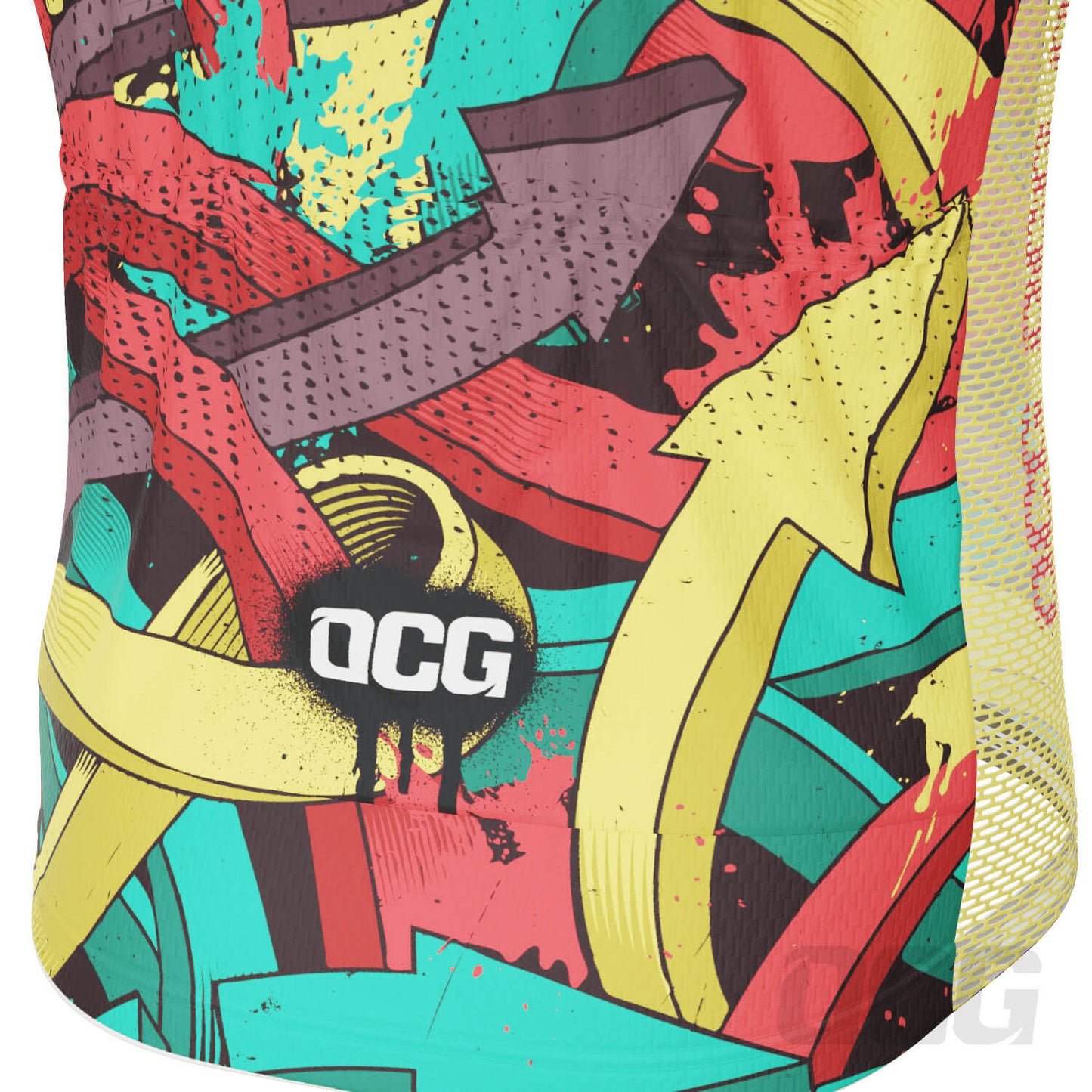 Men's Street Graffiti 2 Piece Cycling Kit
