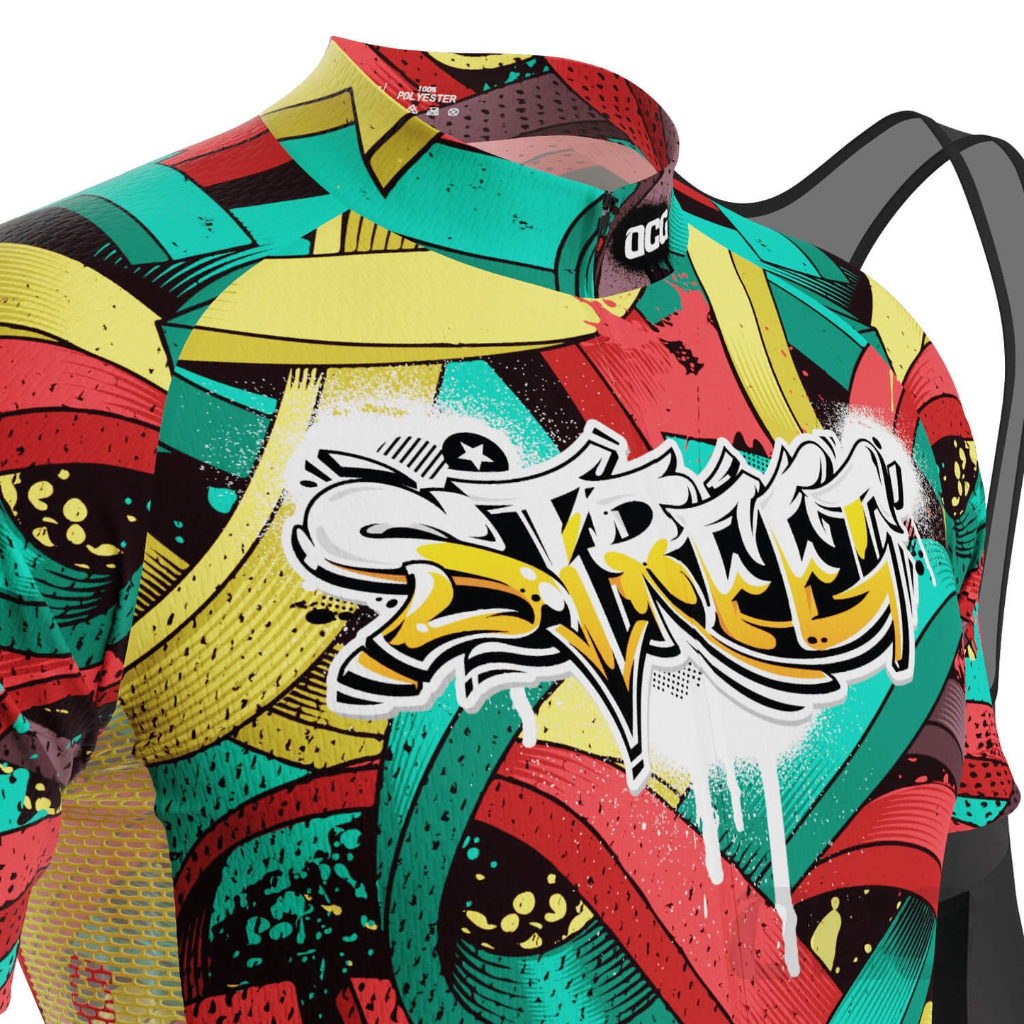 Men's Street Graffiti 2 Piece Cycling Kit