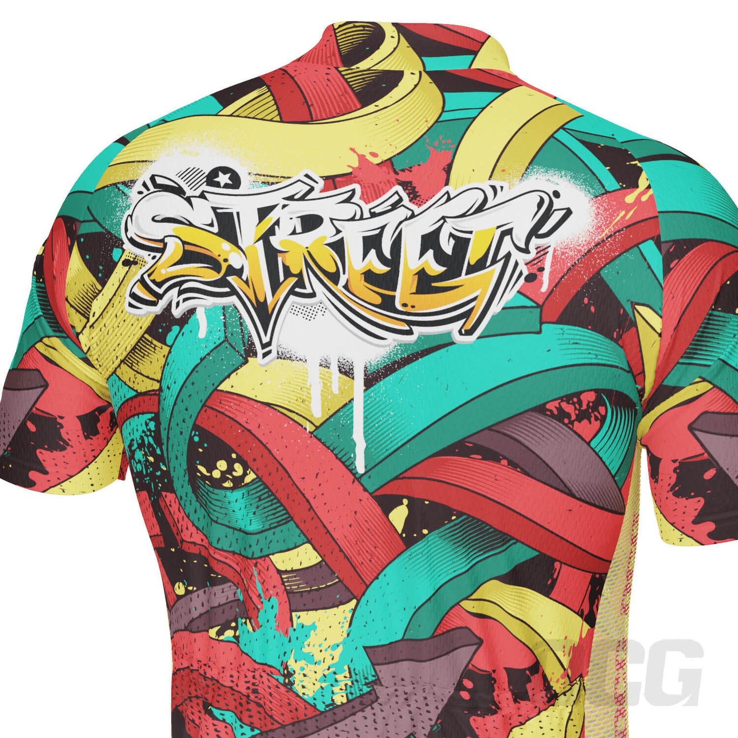 Men's Street Graffiti 2 Piece Cycling Kit