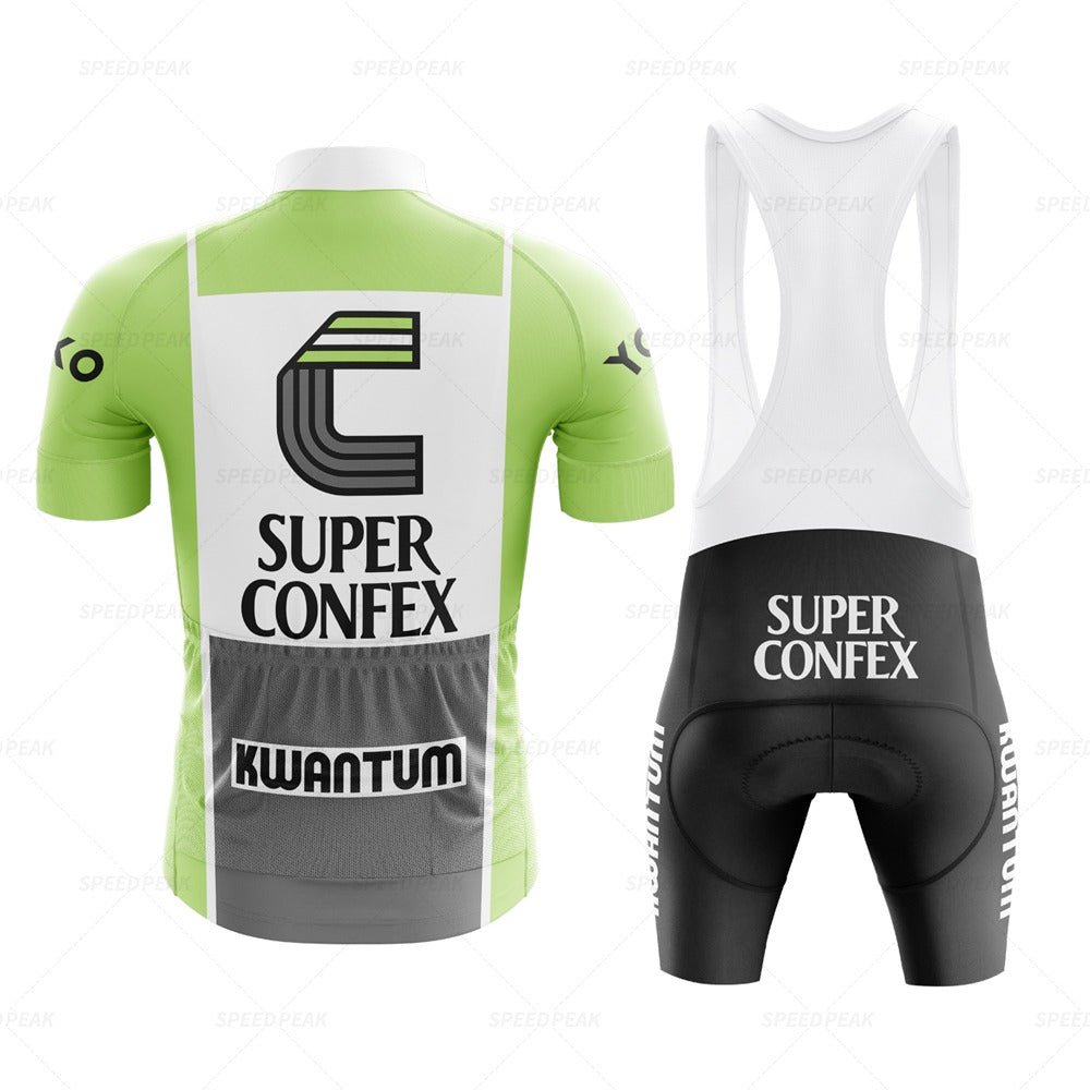 Super Confex Kwantum Retro Cycling Jersey Set