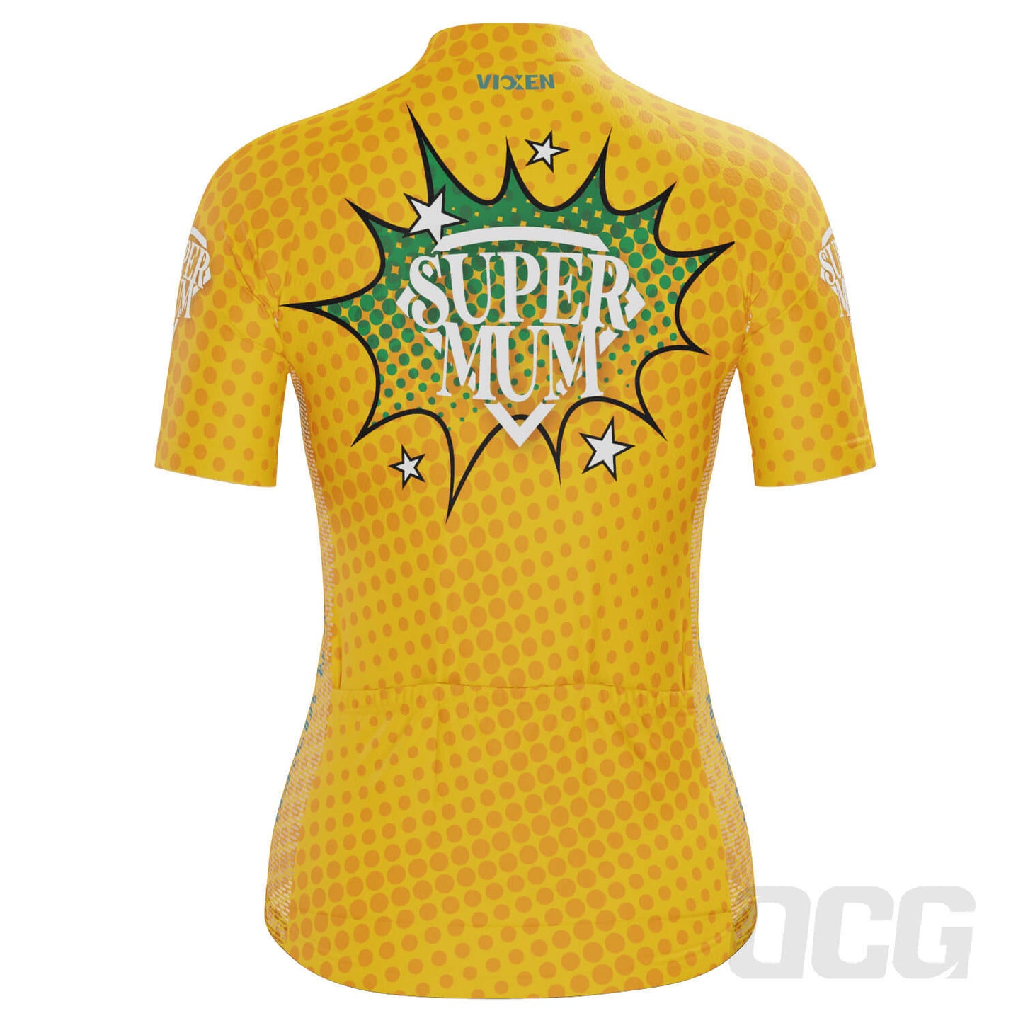 Women's Super Mum Short Sleeve Cycling Jersey