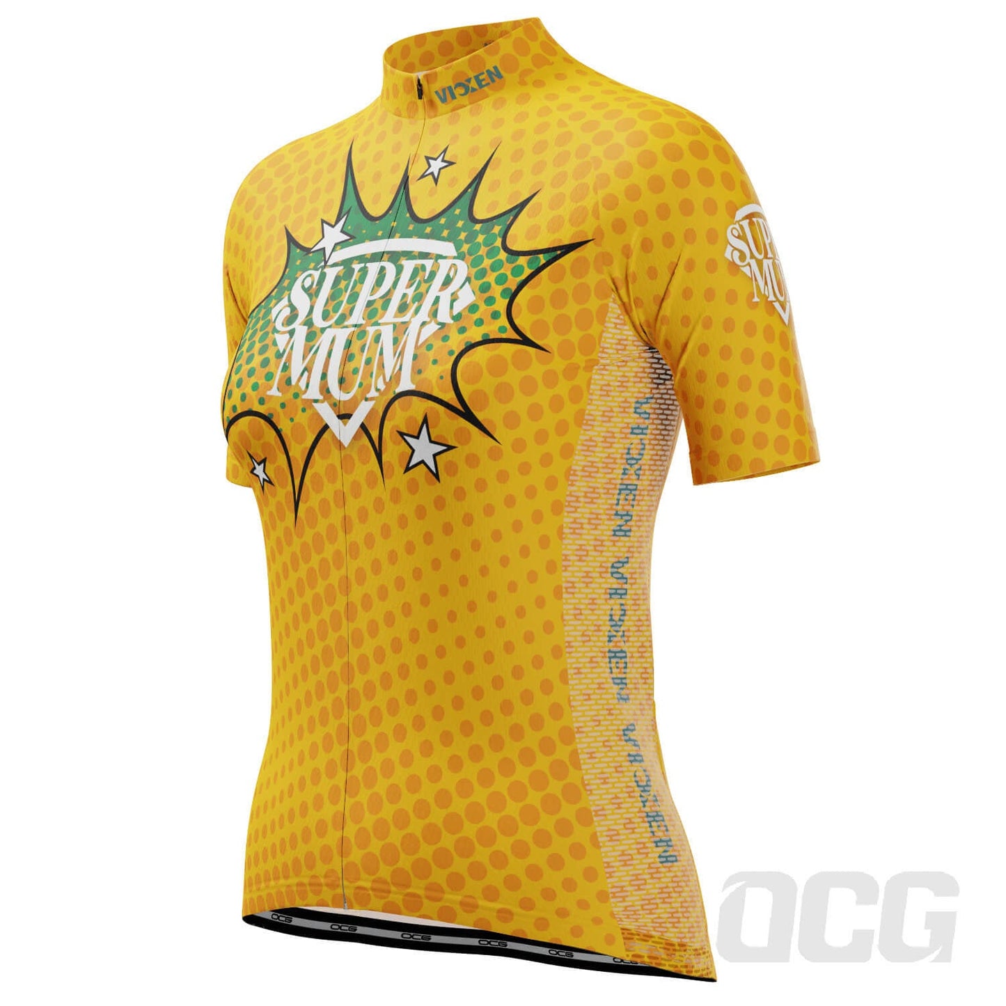 Women's Super Mum Short Sleeve Cycling Jersey