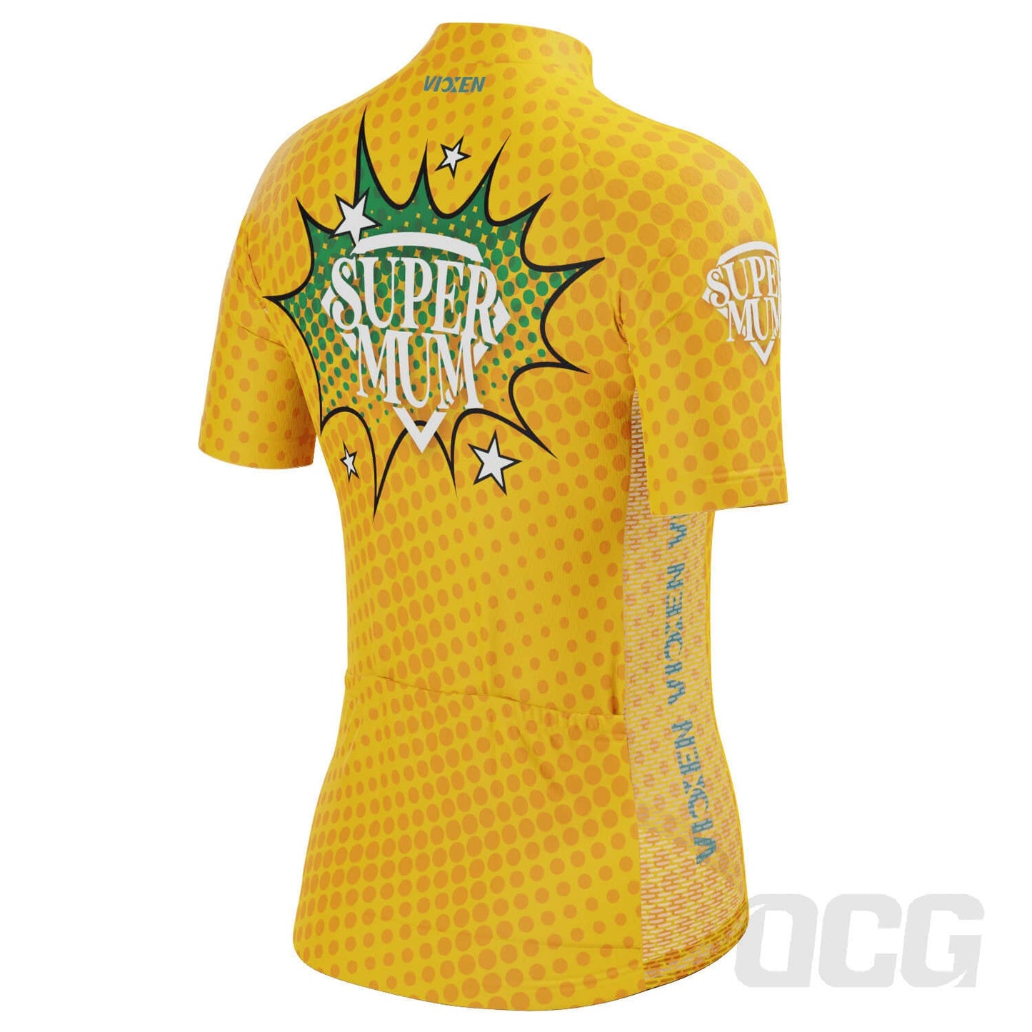 Women's Super Mum Short Sleeve Cycling Jersey
