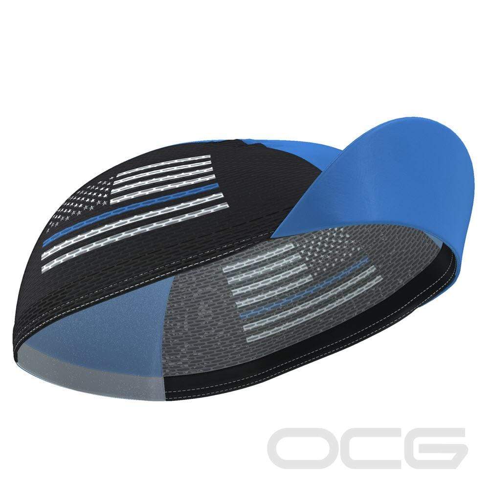 Unisex Thin Blue Line American Icon Quick Dry Cycling Cap
