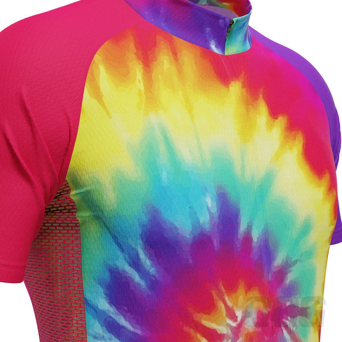 Men's Tie Dye 2 Piece Cycling Kit