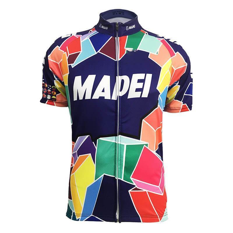 Men's Retro Team Mapei Cycling Kit