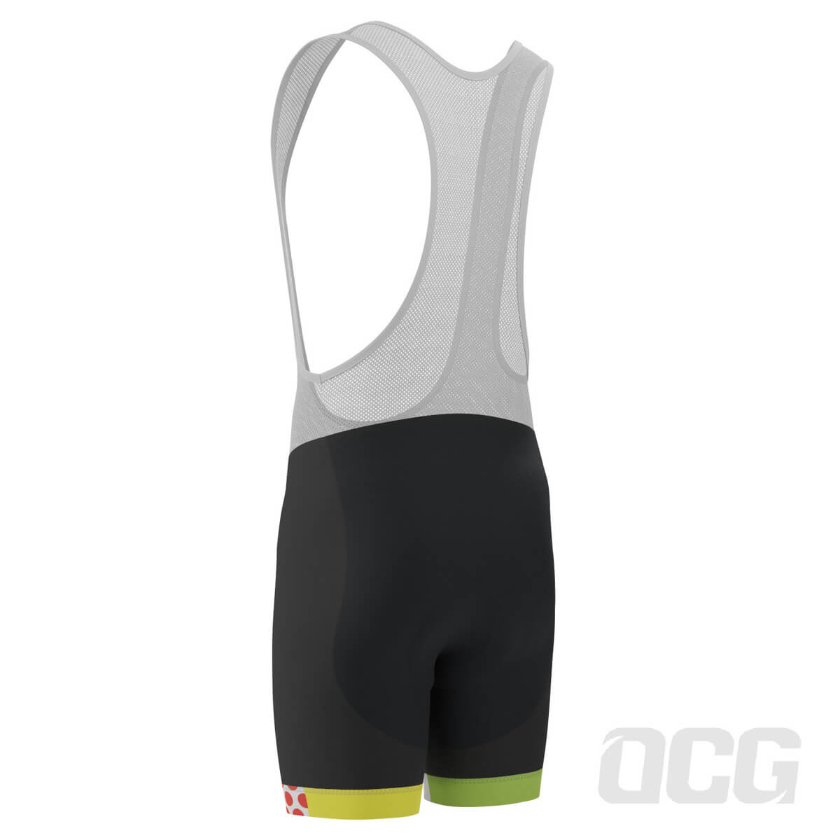 Men's Tour de France Leaders KOM Sprinters Gel Padded Cycling Bib