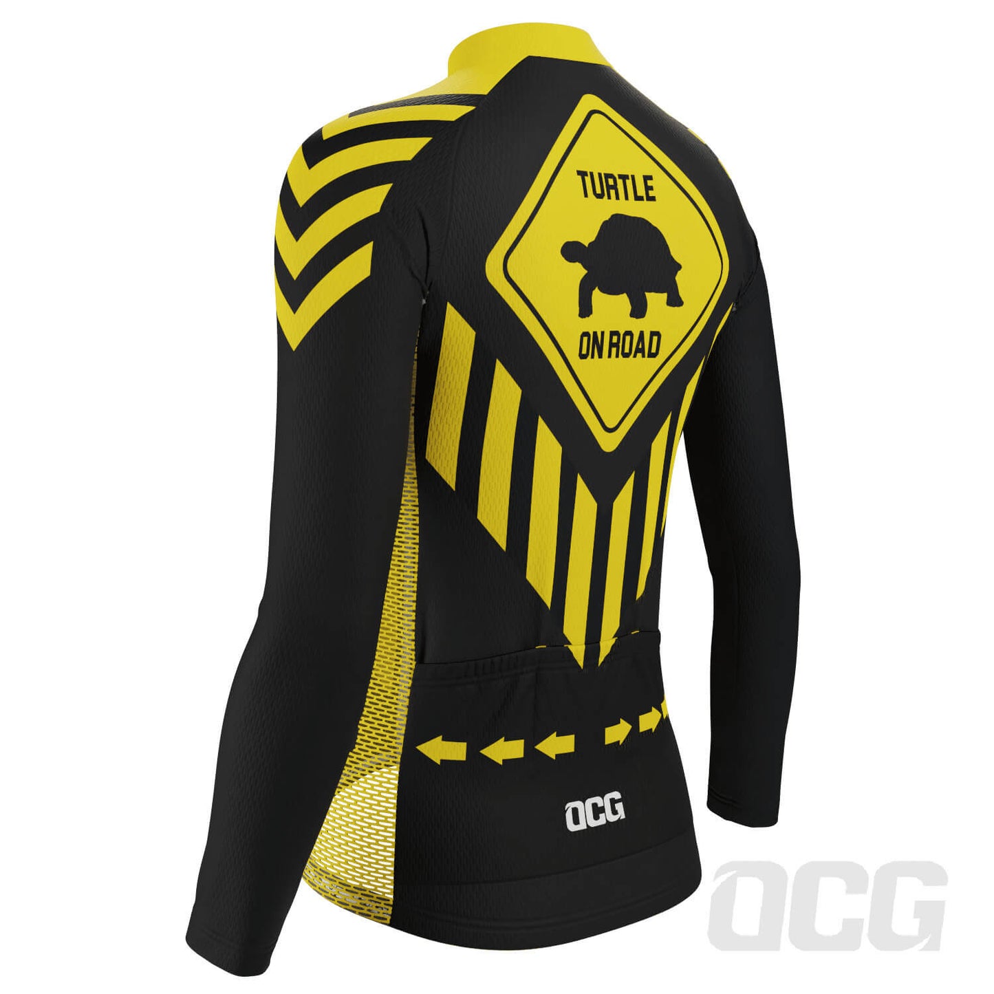 Women's Turtle On Road Long Sleeve Cycling Jersey