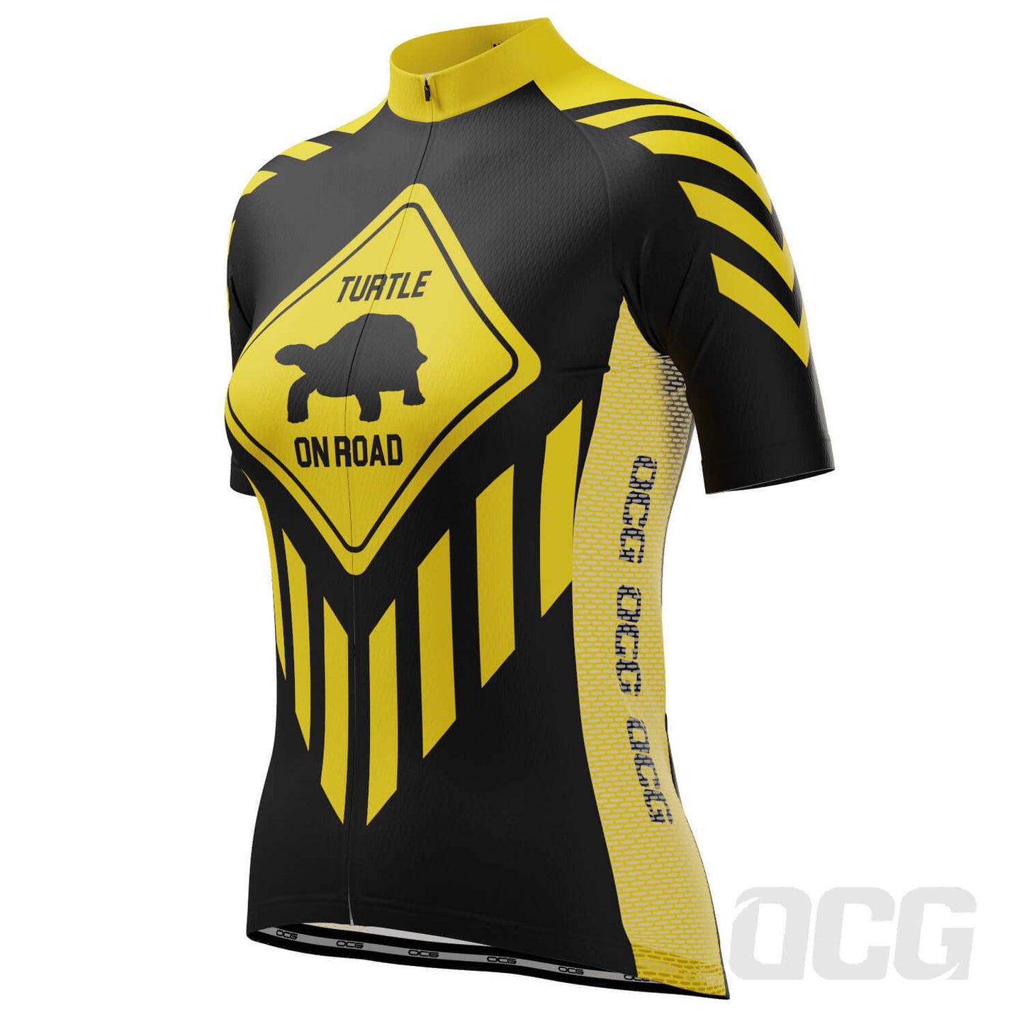 Women's Turtle on Road Short Sleeve Cycling Jersey