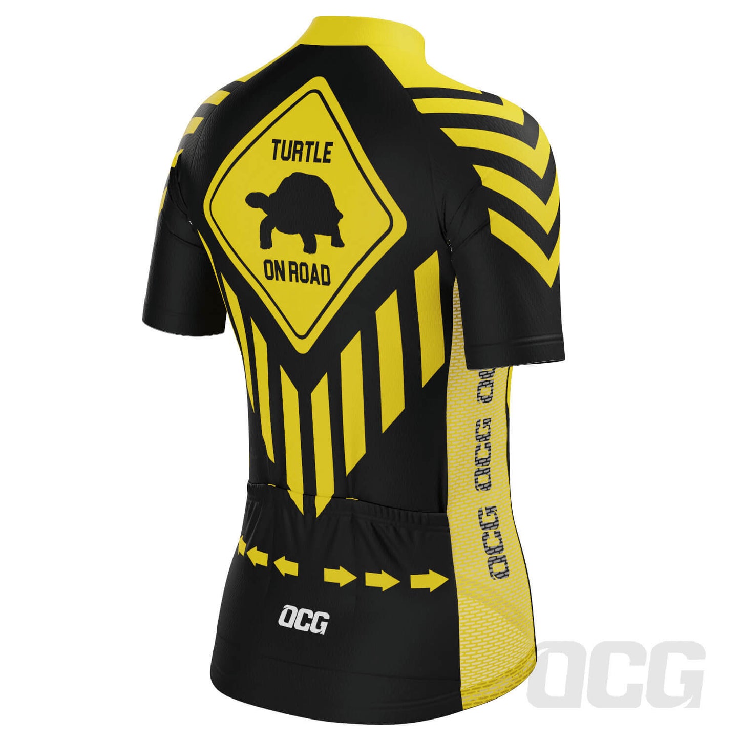 Women's Turtle on Road Short Sleeve Cycling Jersey