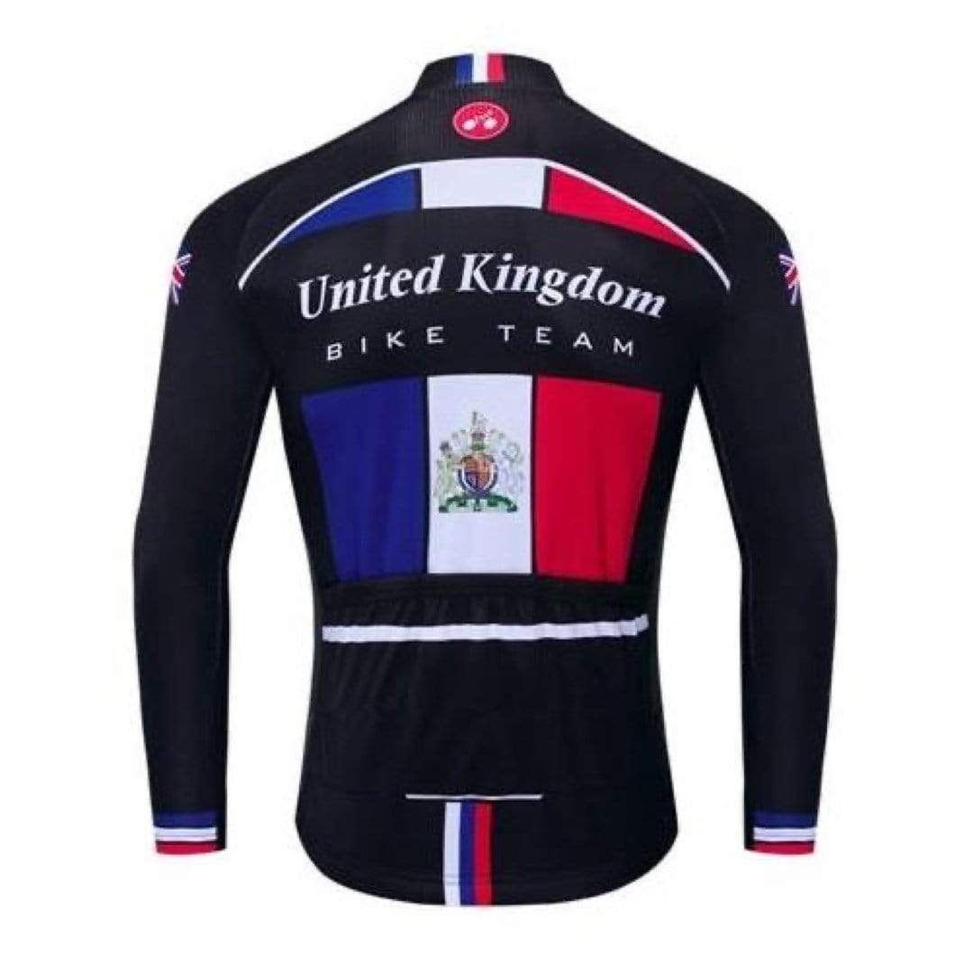 UK Winter Fleece Cycling Jersey