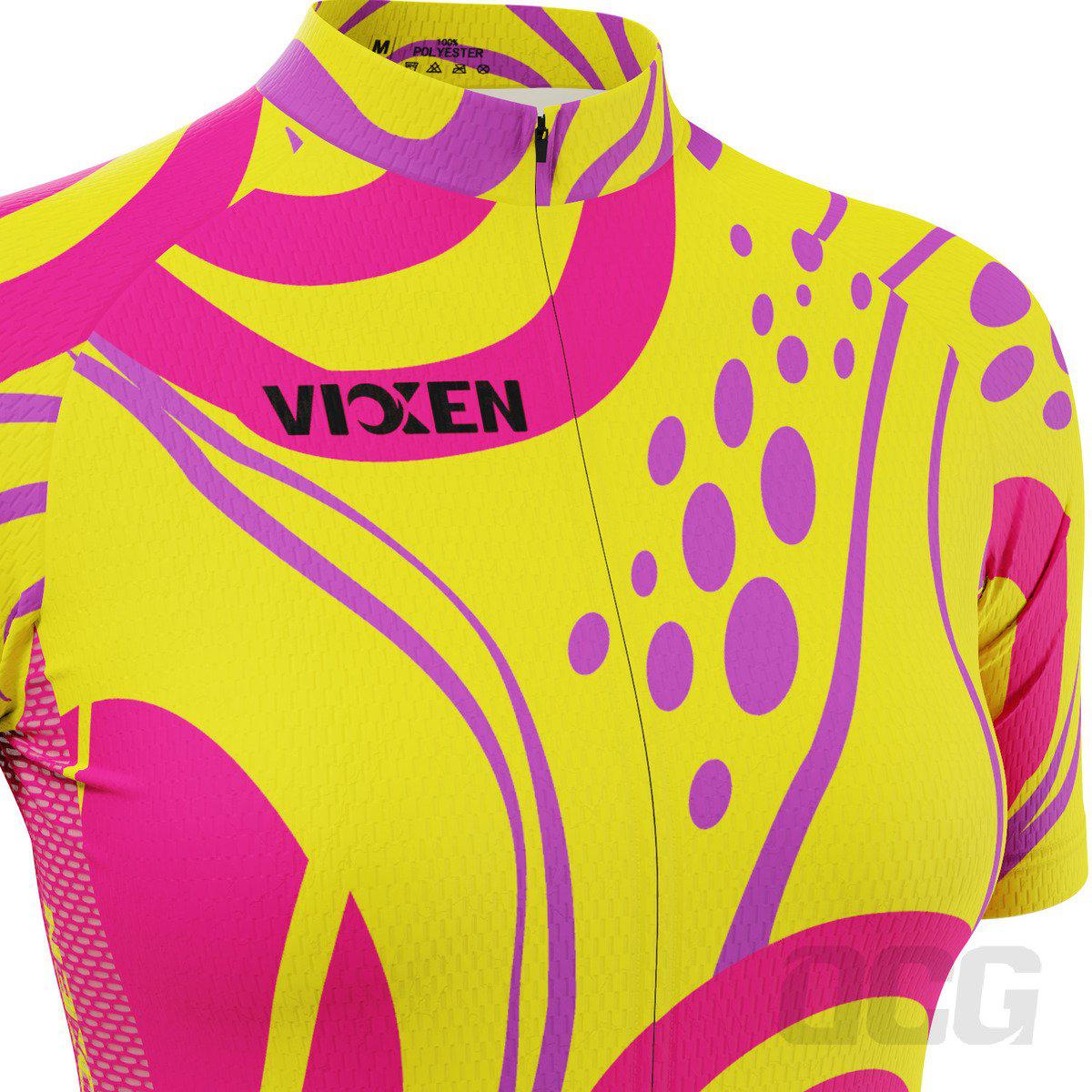 Women's Scribbles Short Sleeve Cycling Jersey