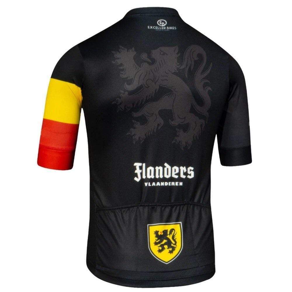 Vlaanderen Flanders Retro Cycling Jersey