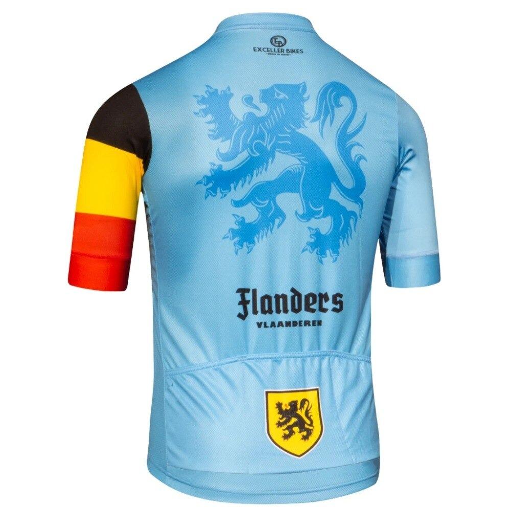 Vlaanderen Flanders Retro Cycling Jersey