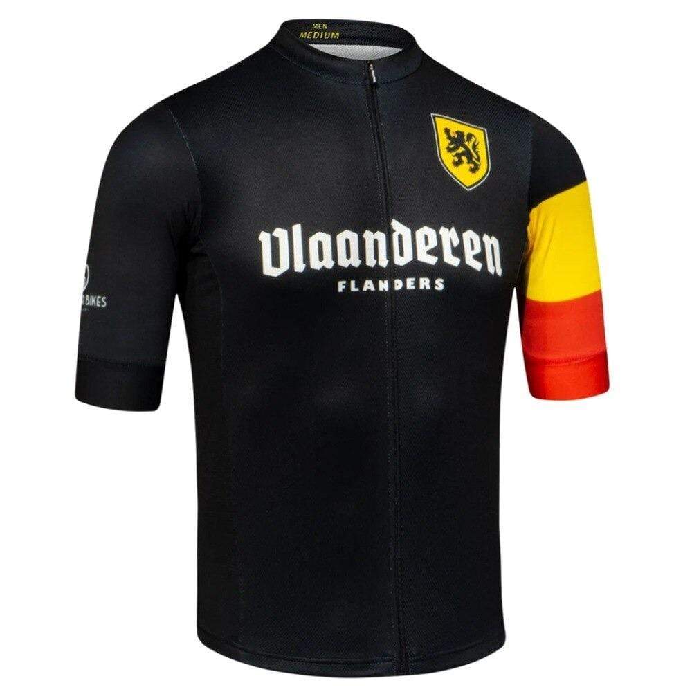 Vlaanderen Flanders Retro Cycling Jersey