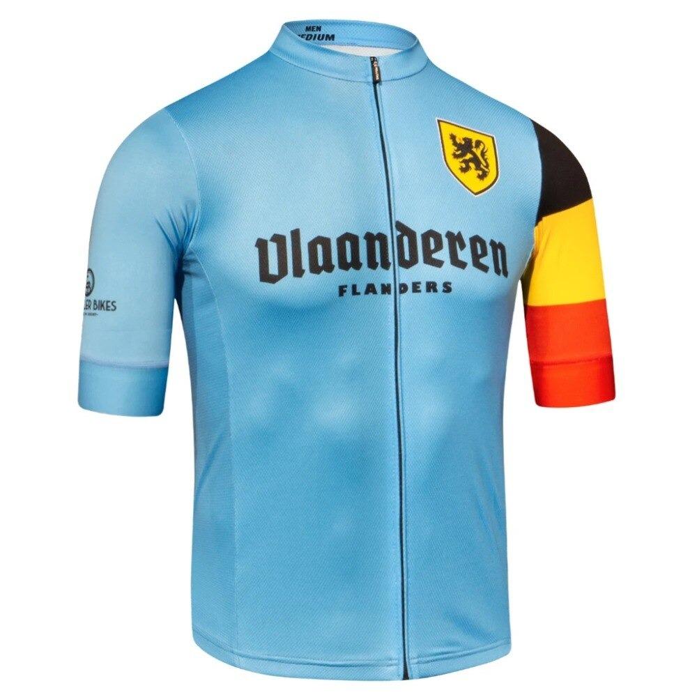 Vlaanderen Flanders Retro Cycling Jersey