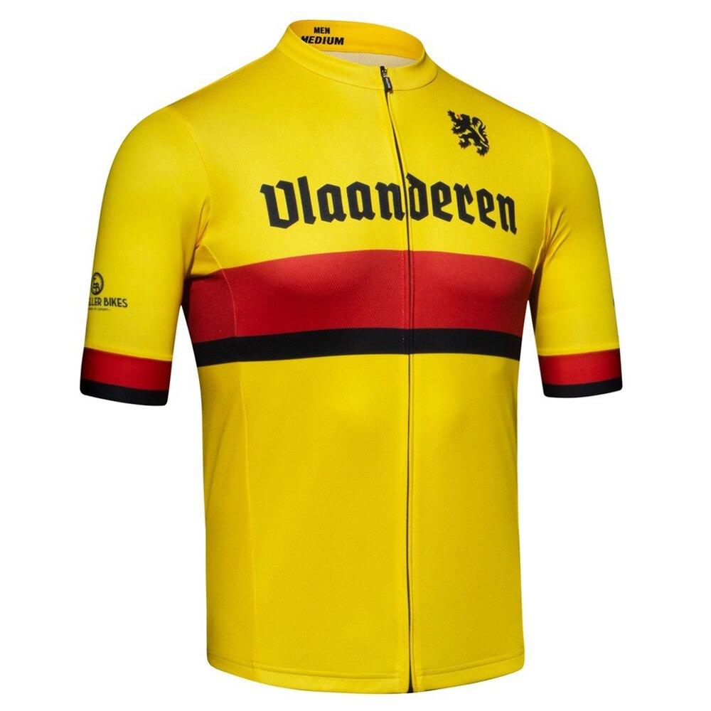 Vlaanderen Flanders Retro Cycling Jersey