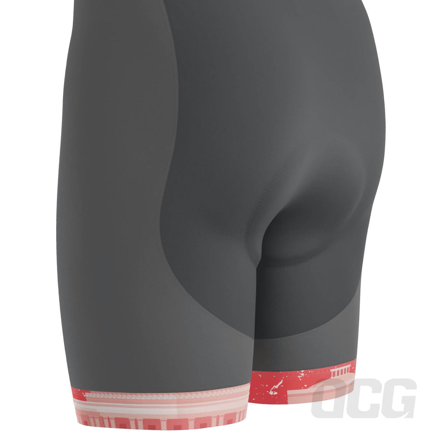 Men's Washington D.C. US District Icon Gel Padded Cycling Bib
