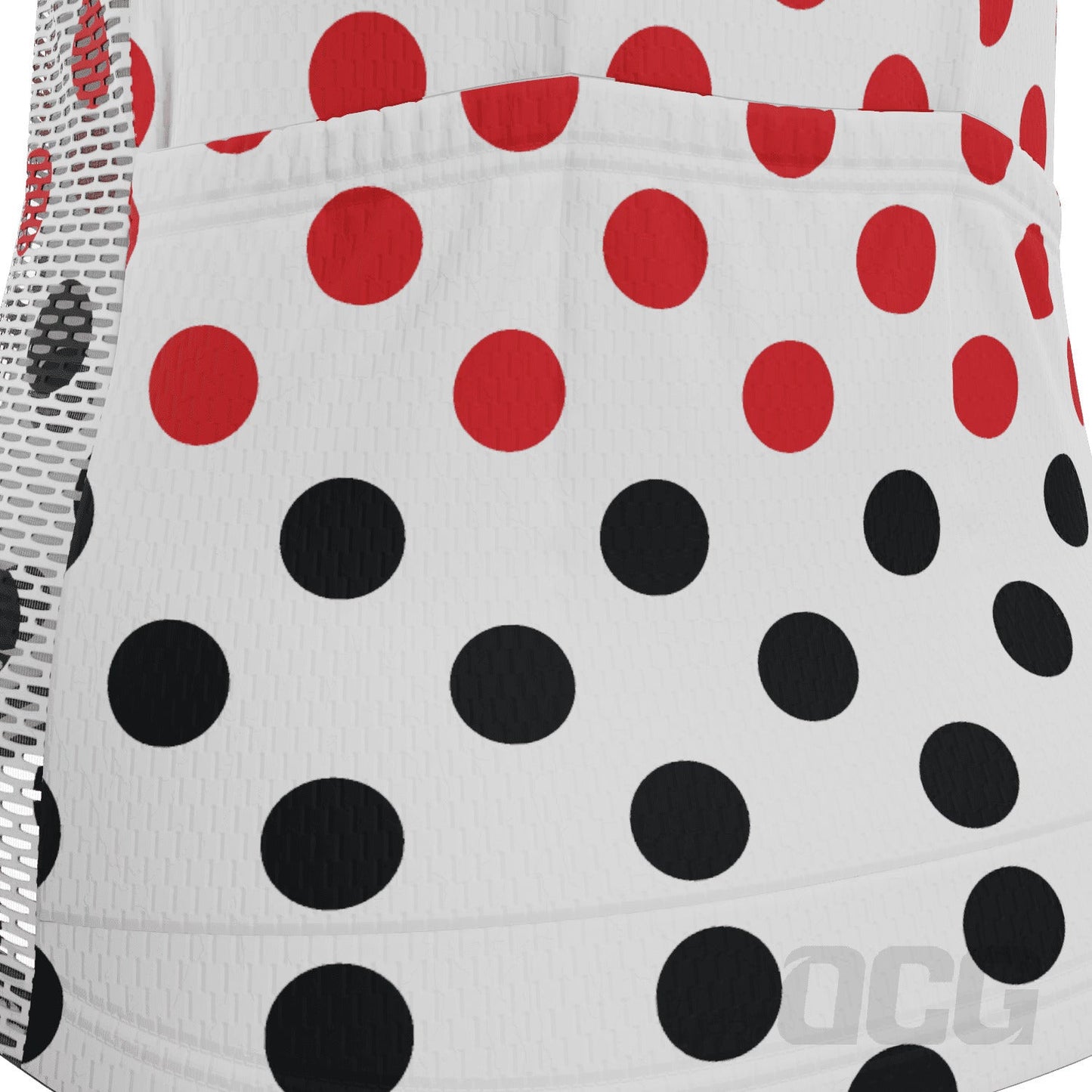 Women's Polka Dots Long Sleeve Cycling Jersey