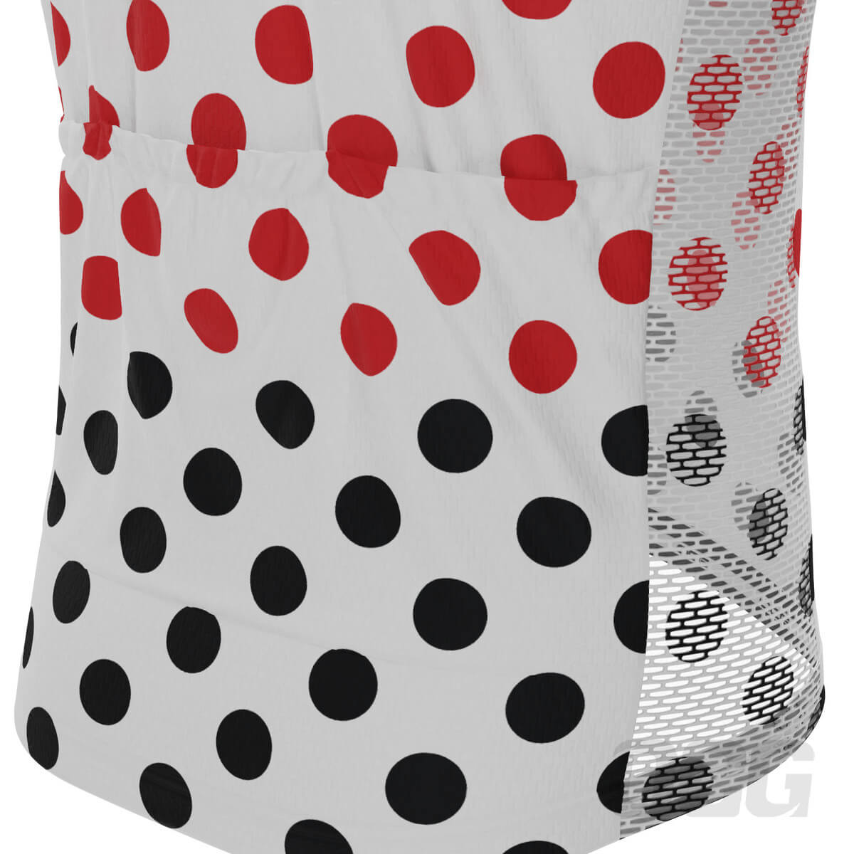Men's Polka Dots 2 Piece Cycling Kit