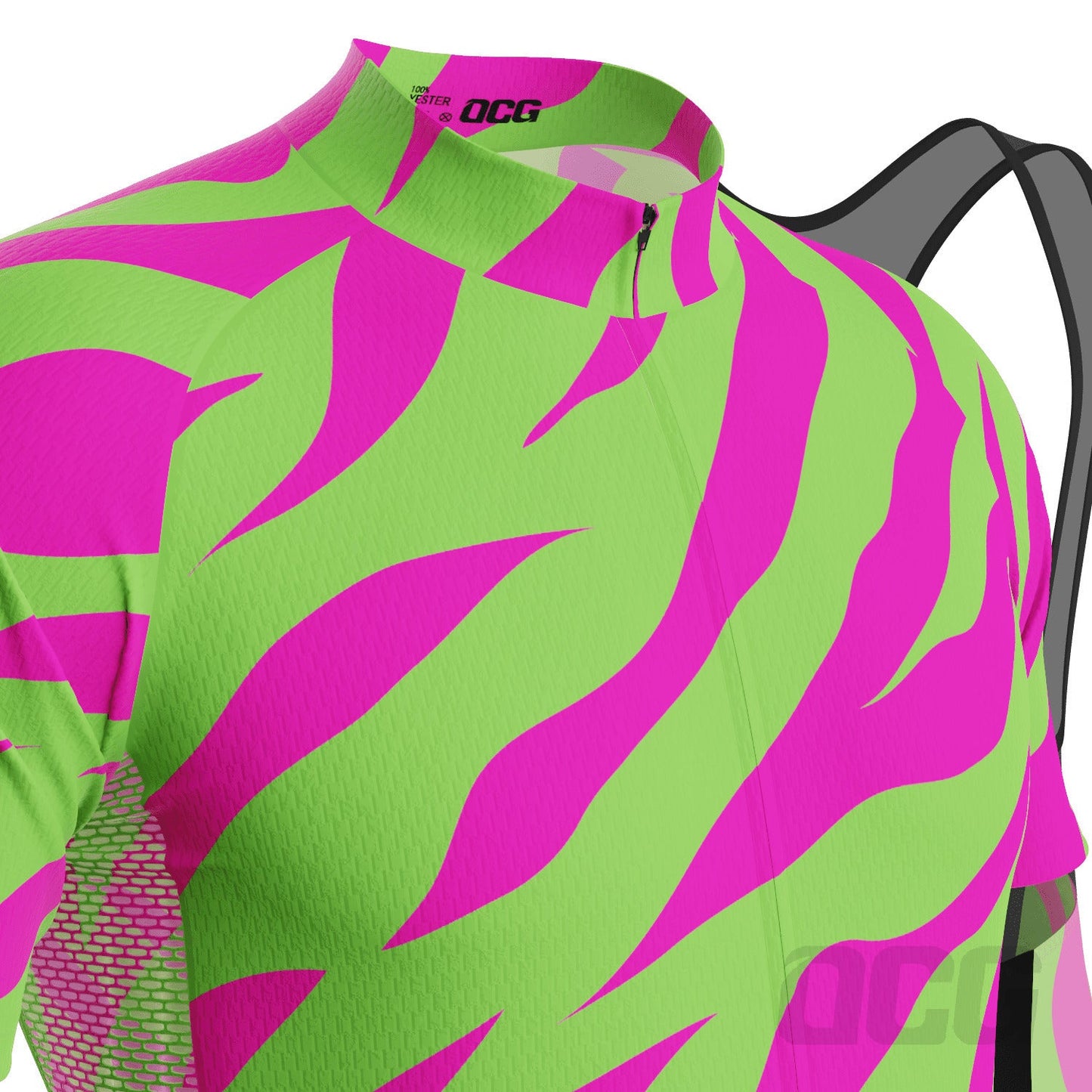 Men's Echo Pulse Tiger Print 2 Piece Cycling Kit