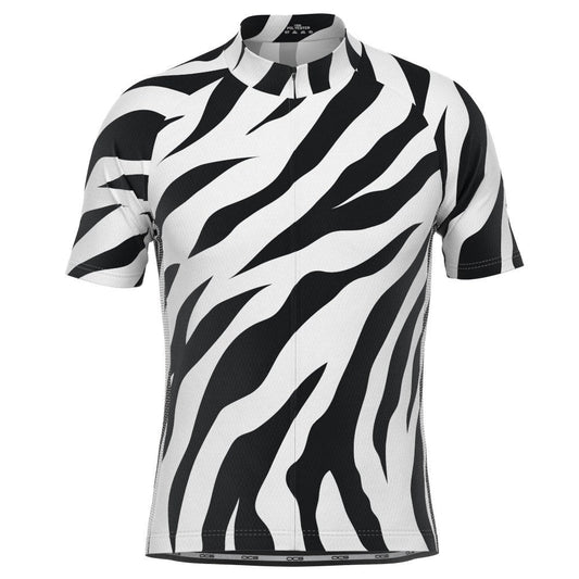 Men's Zebra Fever Short Sleeve Cycling Jersey