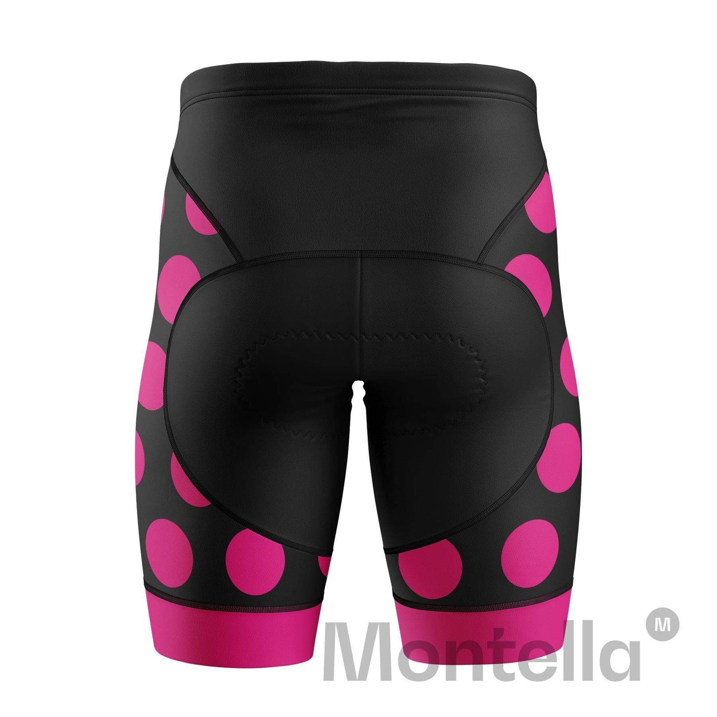 Women Pink Dots Cycling Shorts