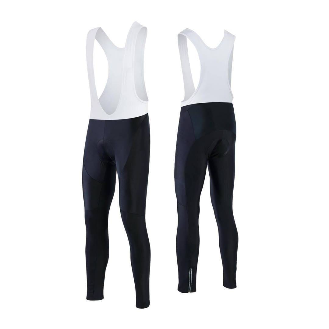 Women's Black Gel Padded Bib Pants