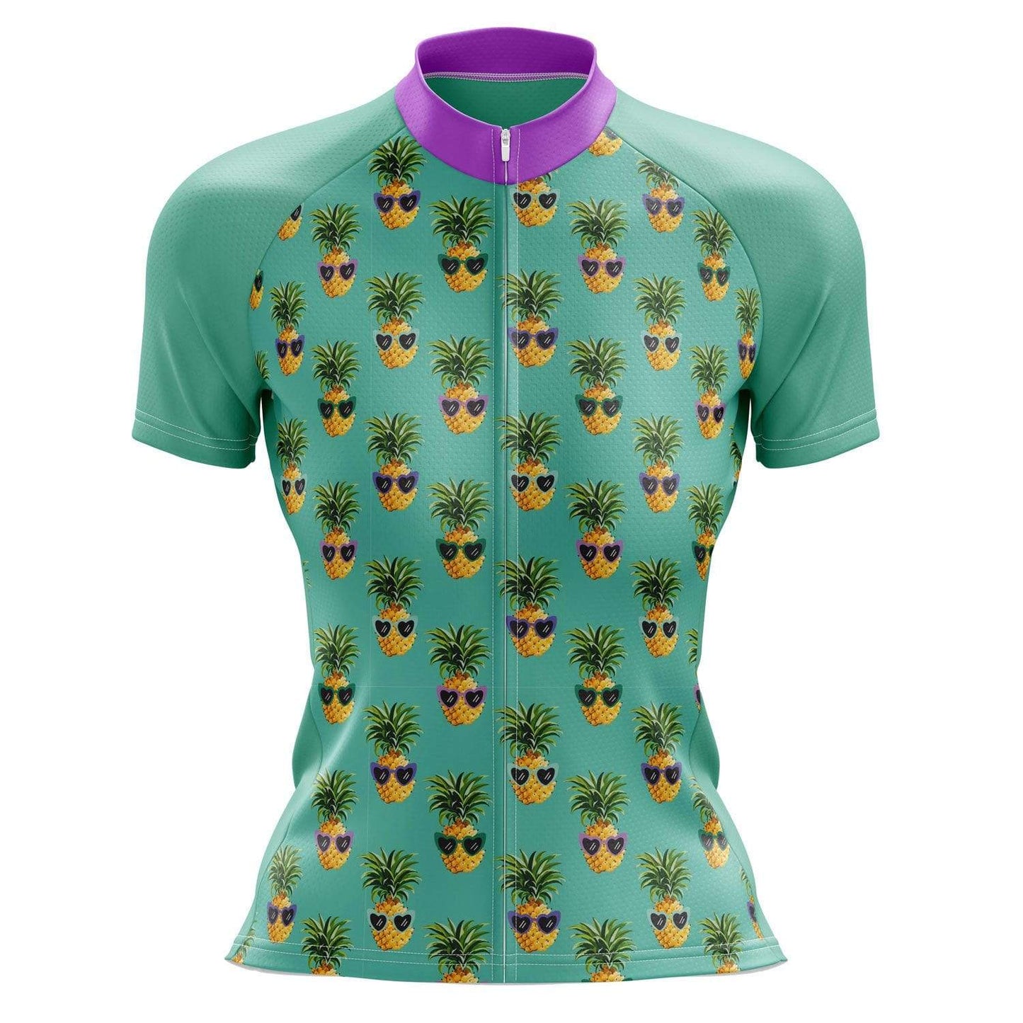 Women's Funny Pineapple Cycling Jersey