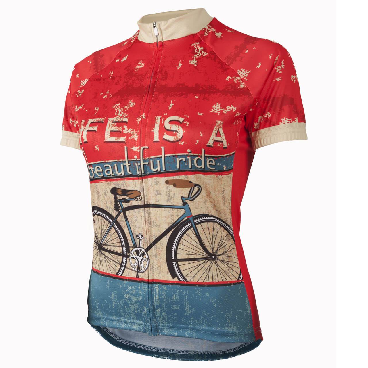 Women's Life is a Ride Cycling Jersey