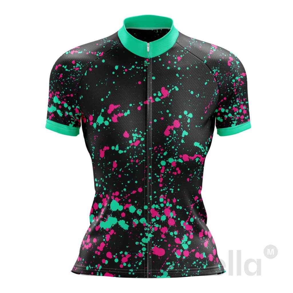 Women's Mint Splash Cycling Jersey
