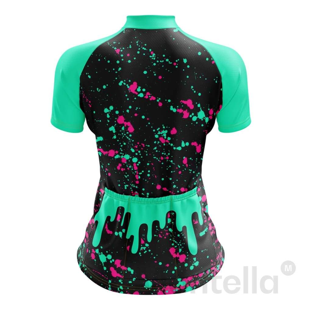 Women's Mint Splash Cycling Jersey