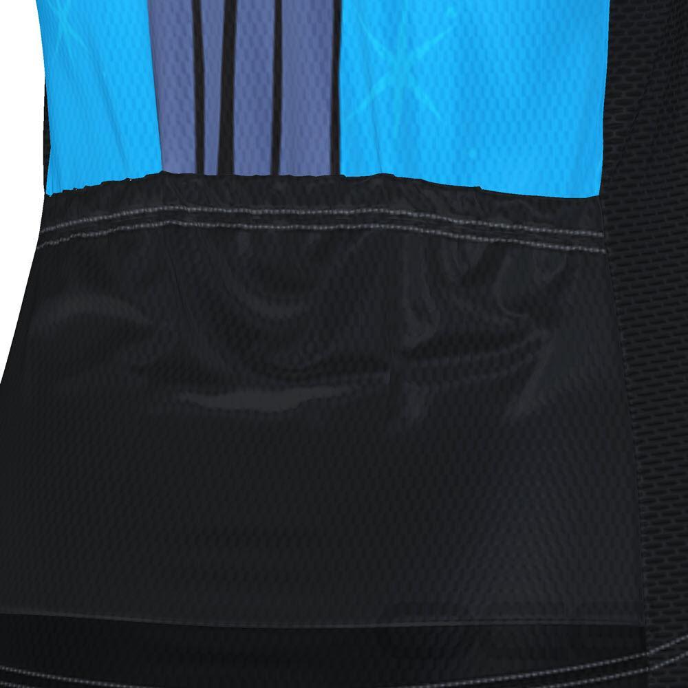 Women's Starry Night Cat Short Sleeve Cycling Jersey