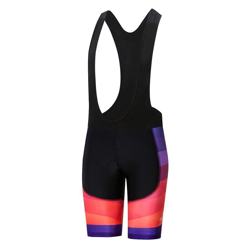 Women's Orange Pattern Cycling Jersey or Shorts