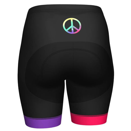 Women's Peace Pro-Band Gel Padded Cycling Shorts