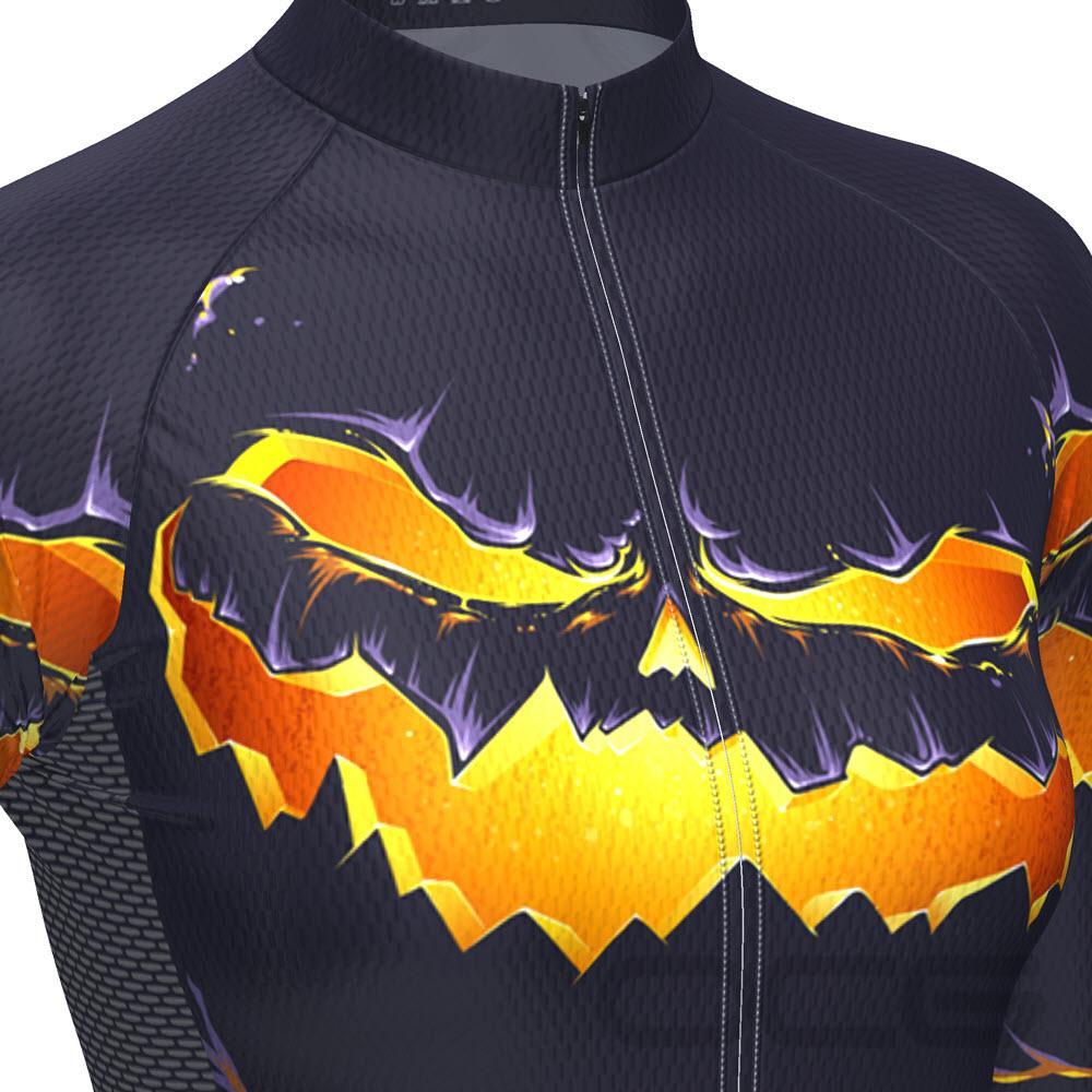 Women's Pumpkin Eater Long Sleeve Cycling Jersey