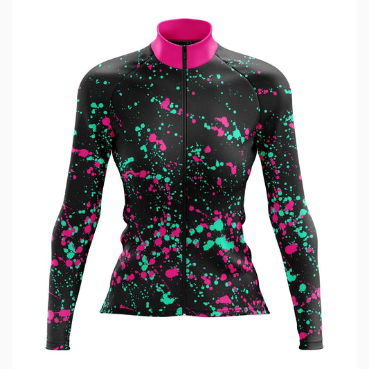 Women's Splash Long Sleeve Cycling Jersey